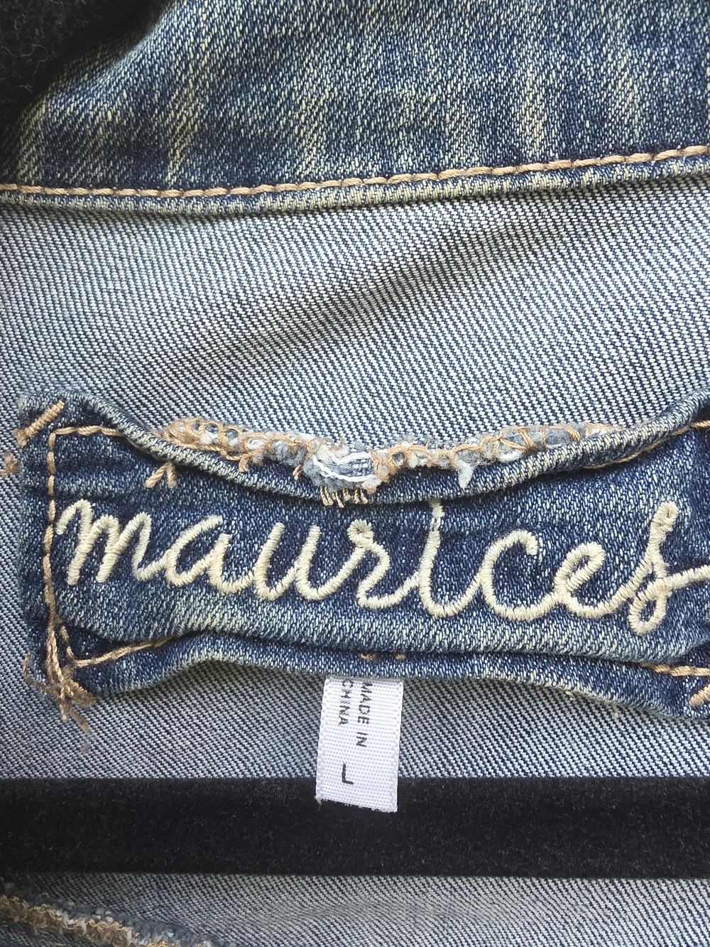 Maurices Light Blue Denim Jacket - Women's Cropped Jean Jacket